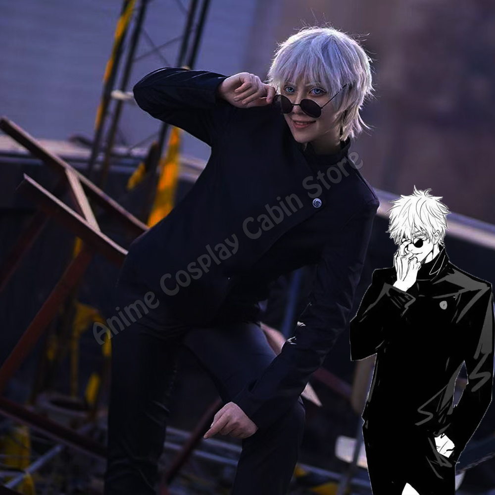Anime Cosplay Gojo - زي تنكري لشخصية ساتورو غوجو من