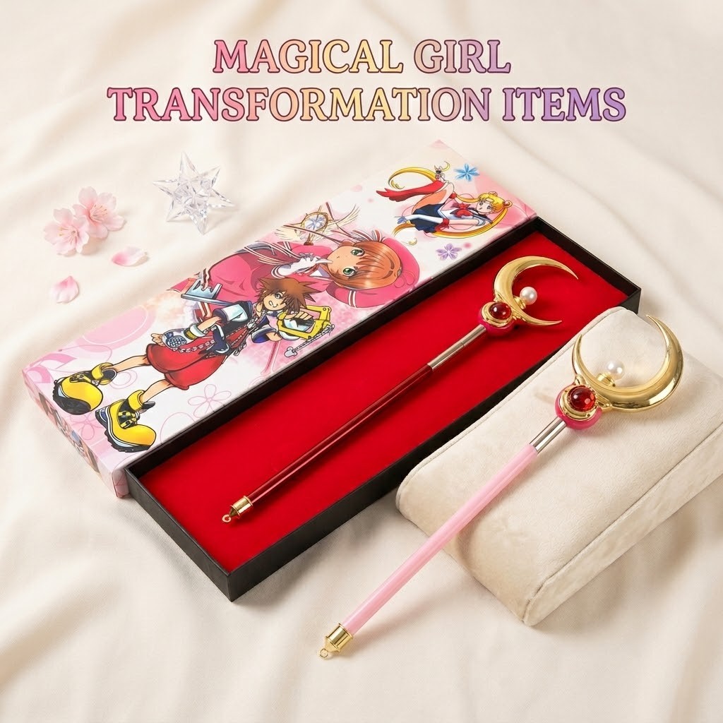 Sailor Moon Wand - عصا سحرية كبيرة قابلة للسحب من