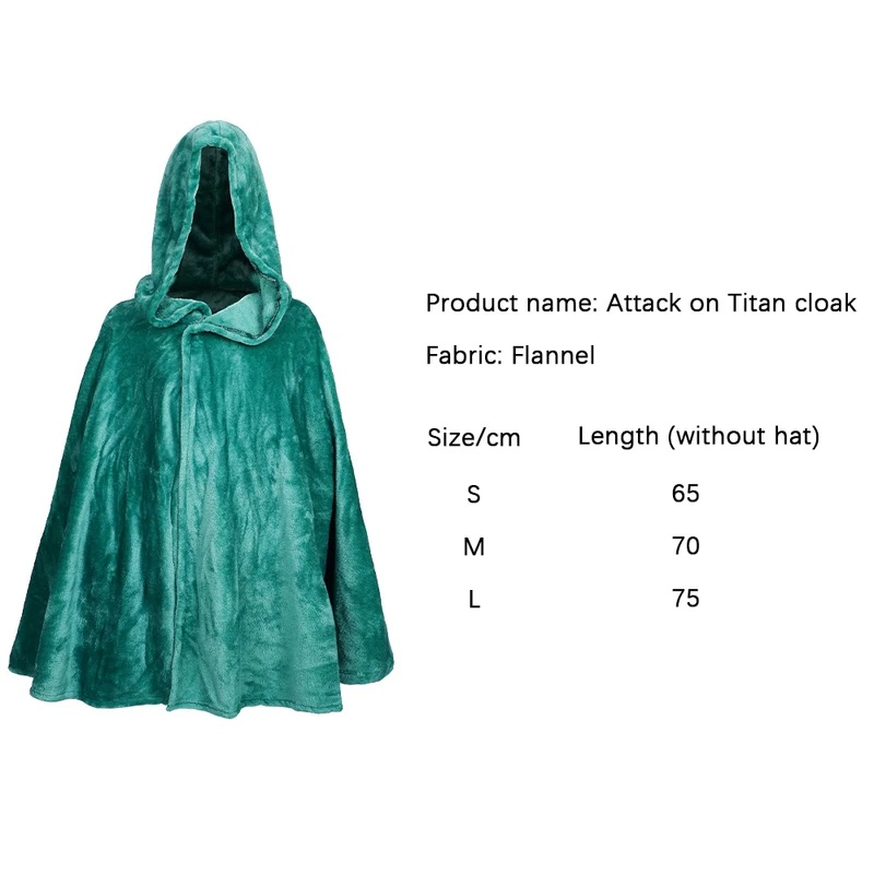 Attack Titan Cloak - زي تنكري جديد لعيد الهالوين 2026،
