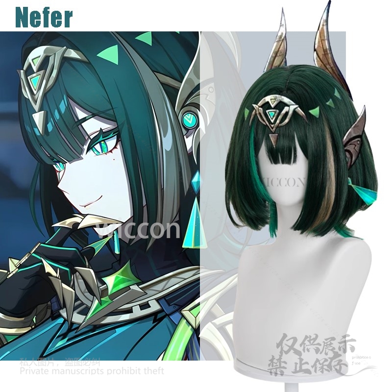 Anime Cosplay Realistic - أنيمي لعبة Genshin تأثير جديد Nefer