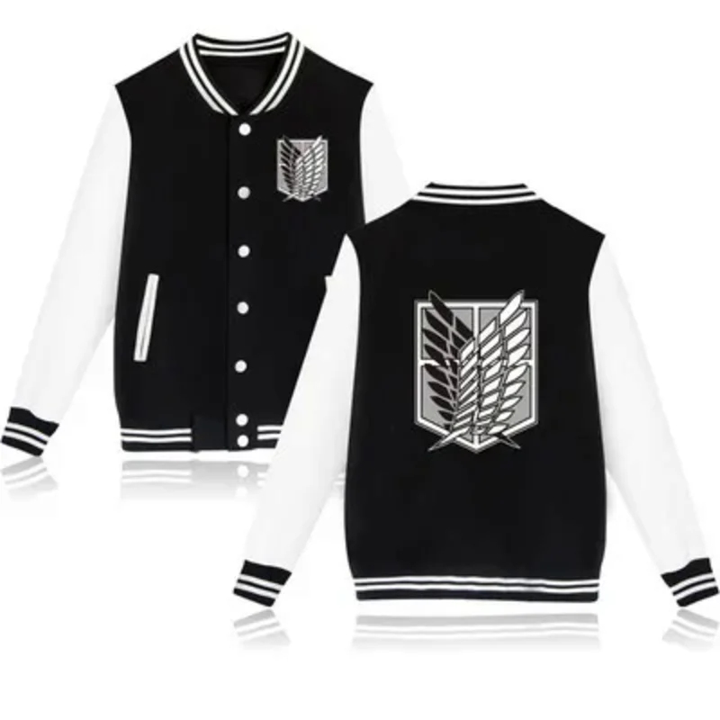 Attack Titan Cloak - سترة بيسبول CyAnime Attack on Titan،