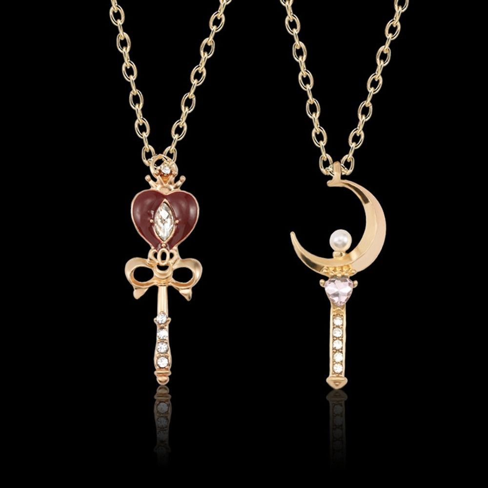 قلادة قلادة كريستال للفتيات ،  - مراجعة Sailor Moon Wand وسعره