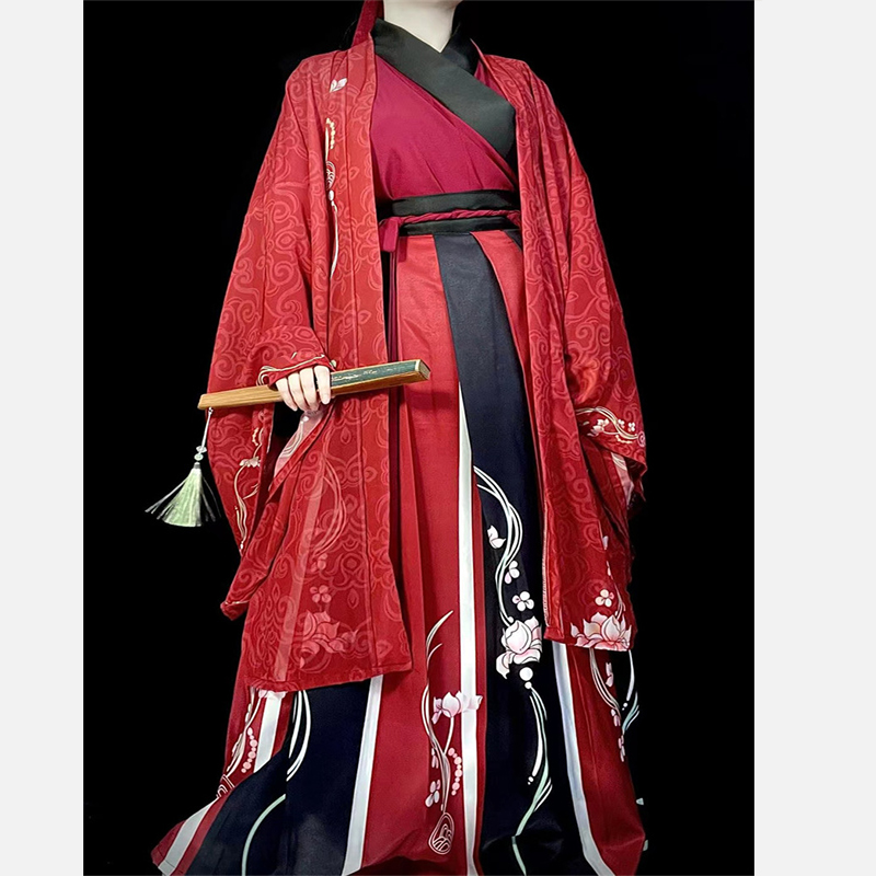 فستان هان فو للرجال التأثيري ا - مراجعة Asian Cosplay Anime وسعره