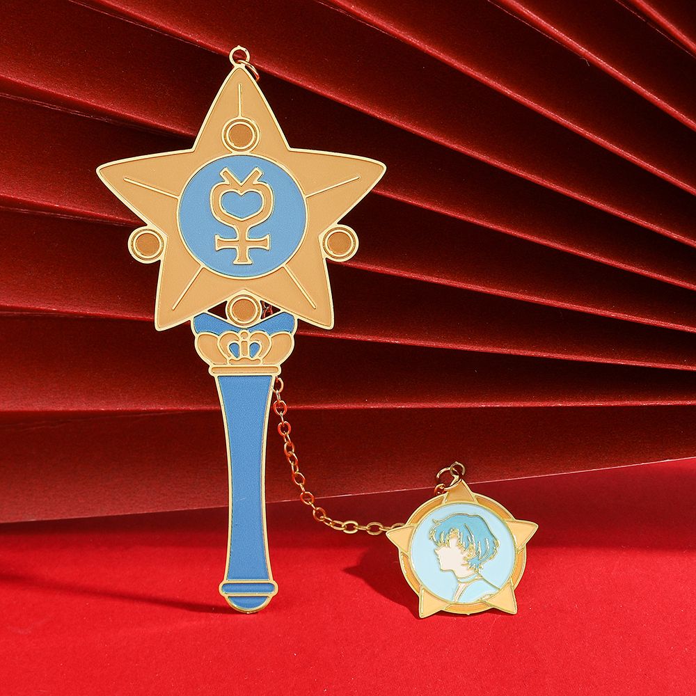 مجموعة علامات الكتب المعدنية ا - مراجعة Sailor Moon Wand وسعره