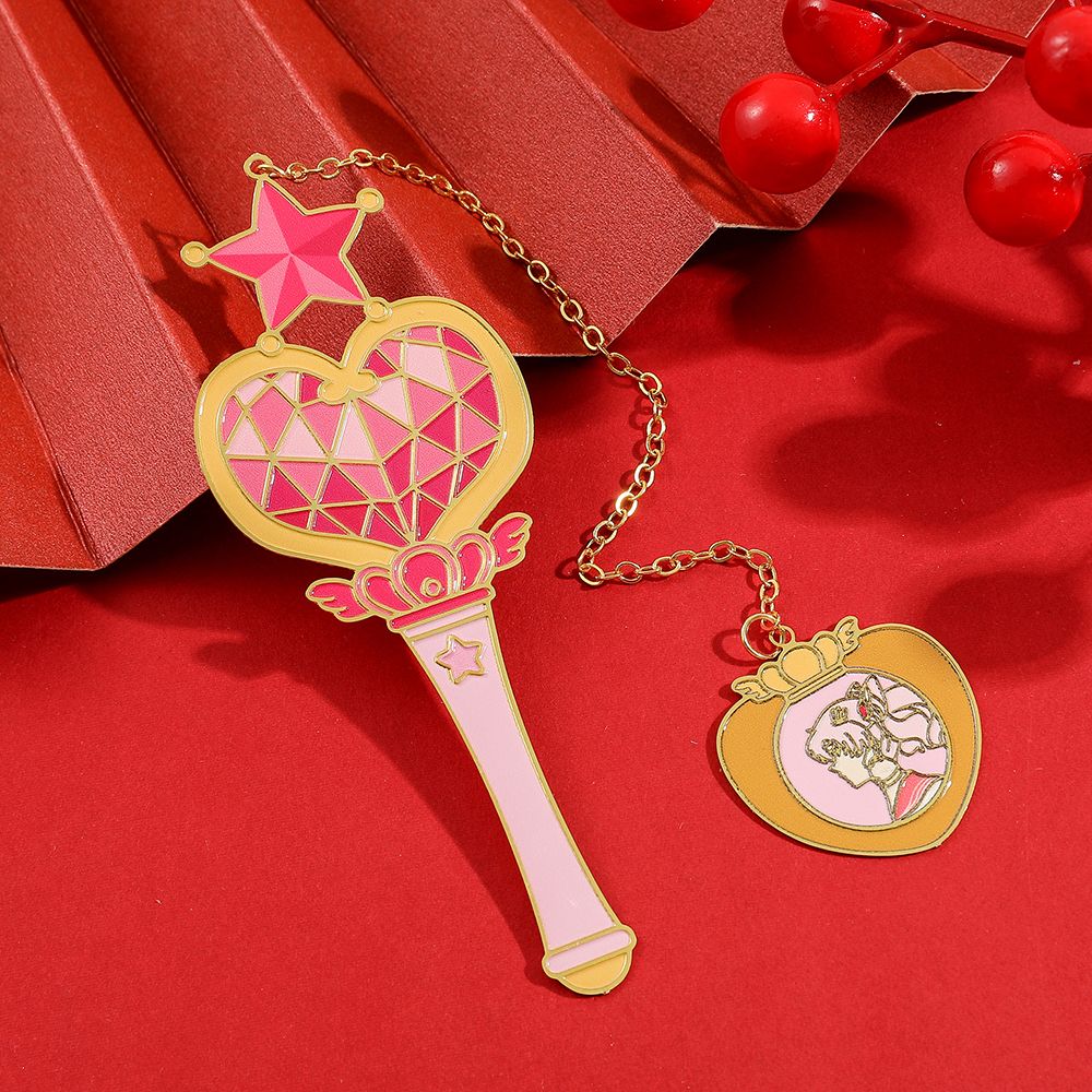 مجموعة علامات الكتب المعدنية ا - مراجعة Sailor Moon Wand وسعره