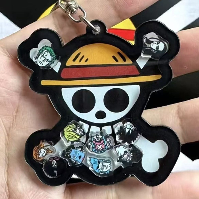 سلسلة مفاتيح ون بيس مع قلادة ق - مراجعة One Piece Straw Hat وسعره