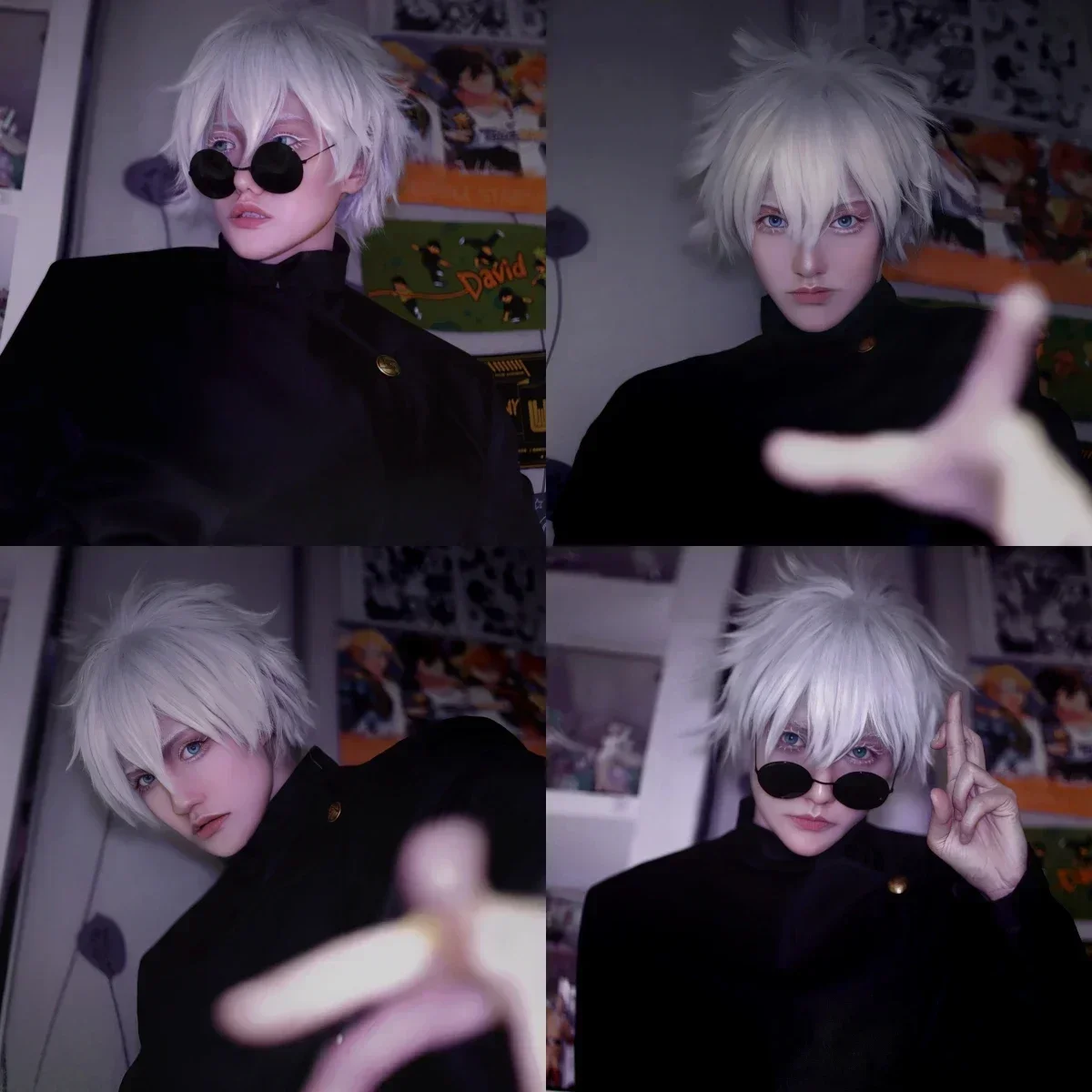 أزياء تنكرية لشخصية غوجو ساتور - مراجعة Anime Cosplay Gojo وسعره