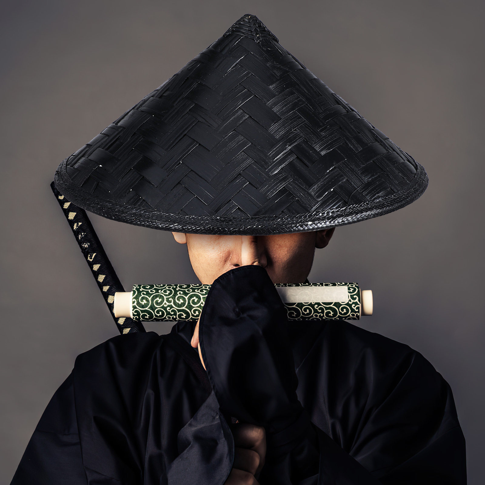 قبعة أنمي للتنكر، قبعة ساموراي - مراجعة Asian Cosplay Anime وسعره