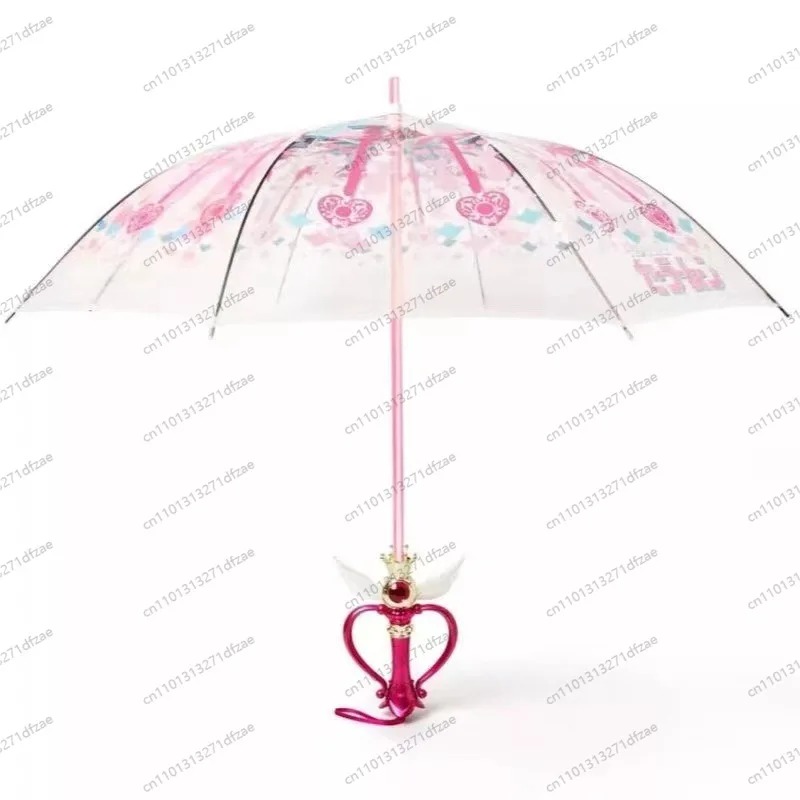 مظلة شفافة لطيفة بتصميم سيلور  - مراجعة Sailor Moon Wand وسعره