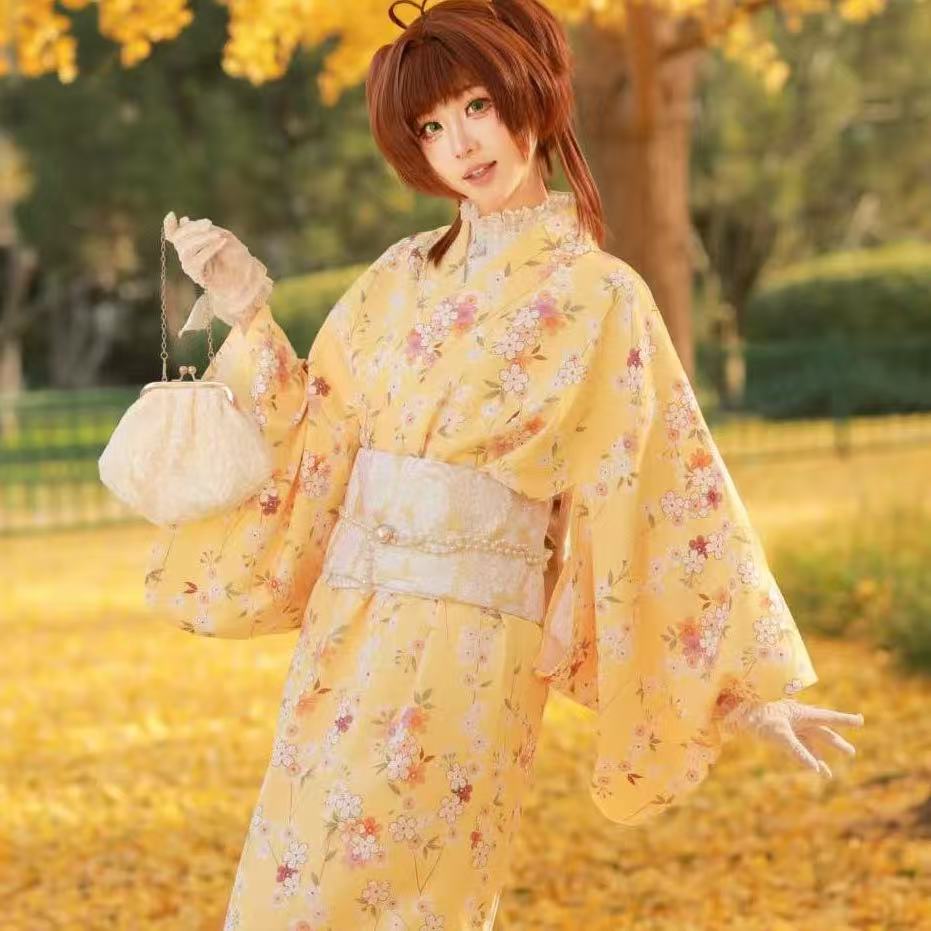 كيمونو أنيمي لطيف للفتيات بطبا - مراجعة Asian Cosplay Anime وسعره