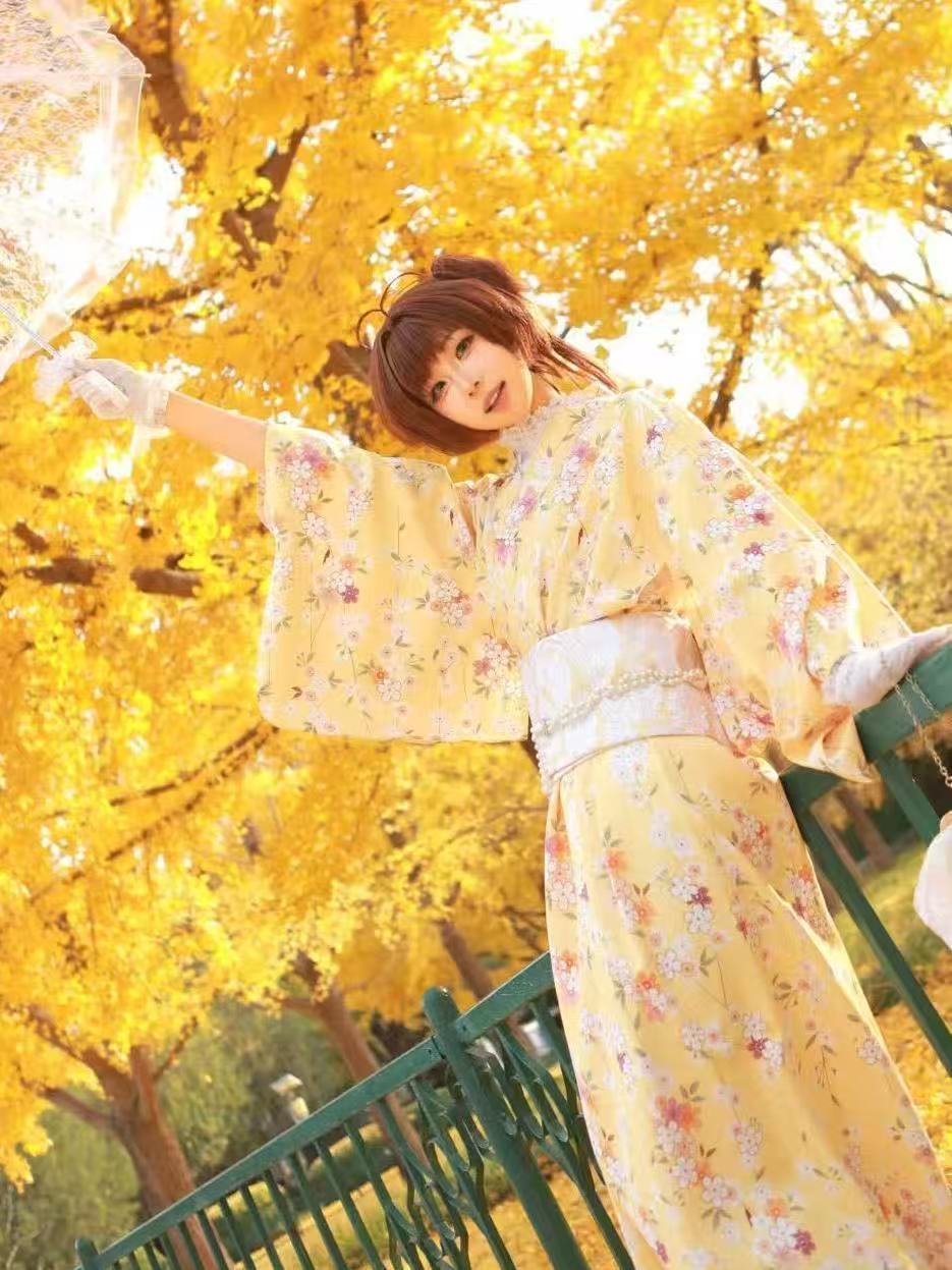 كيمونو أنيمي لطيف للفتيات بطبا - مراجعة Asian Cosplay Anime وسعره