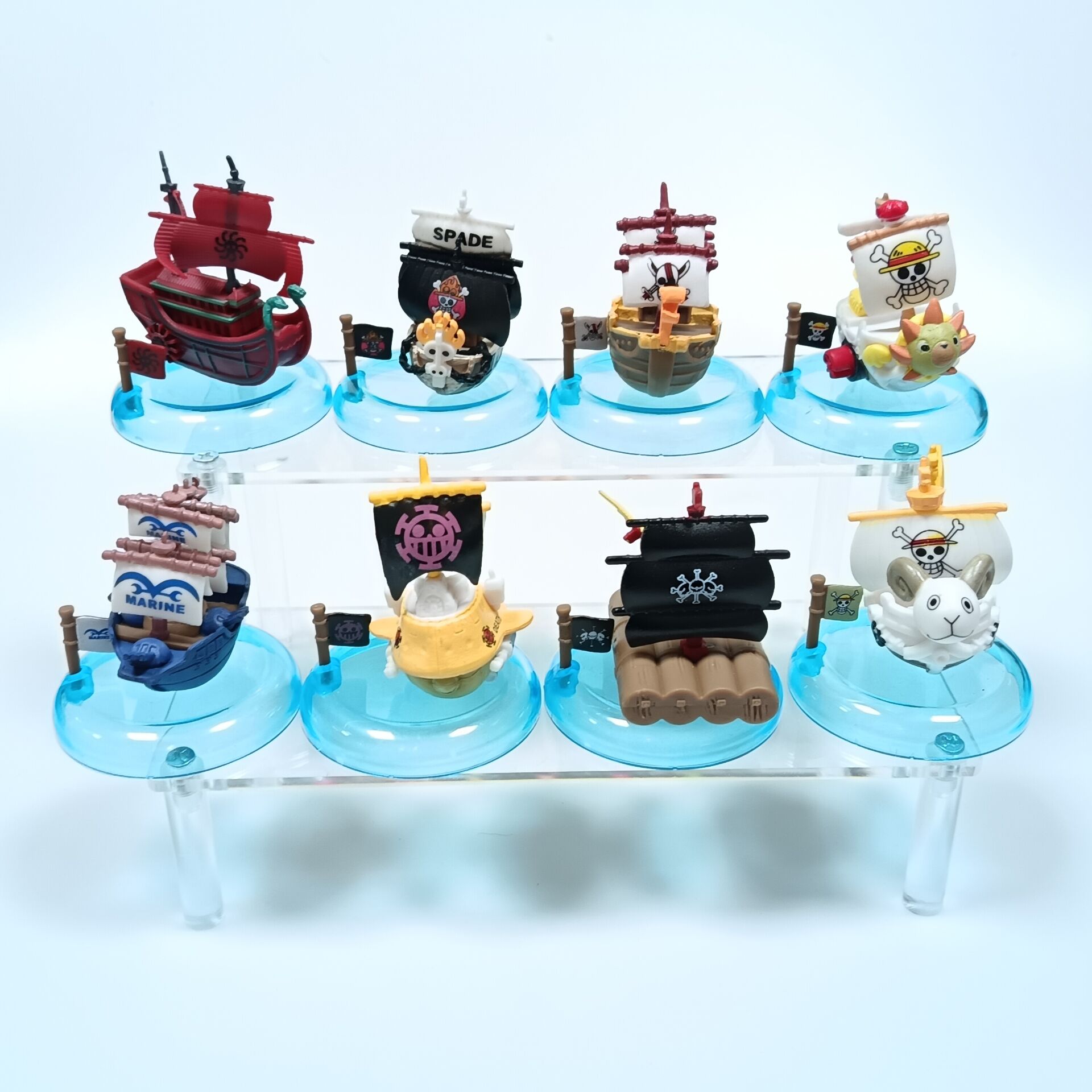 8 شخصيات أنمي من سلسلة قراصنة  - مراجعة One Piece Straw Hat وسعره