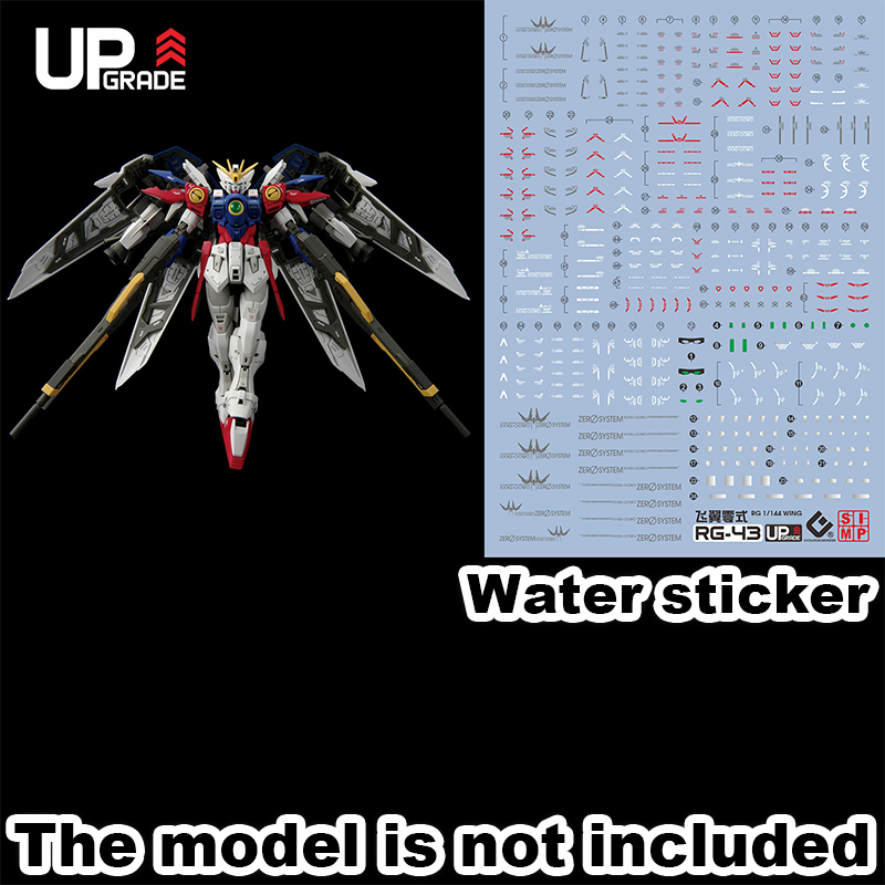 ملصق EVO RG43 لـ RG 1/144 WING - مراجعة Bandai Gundam Rg وسعره