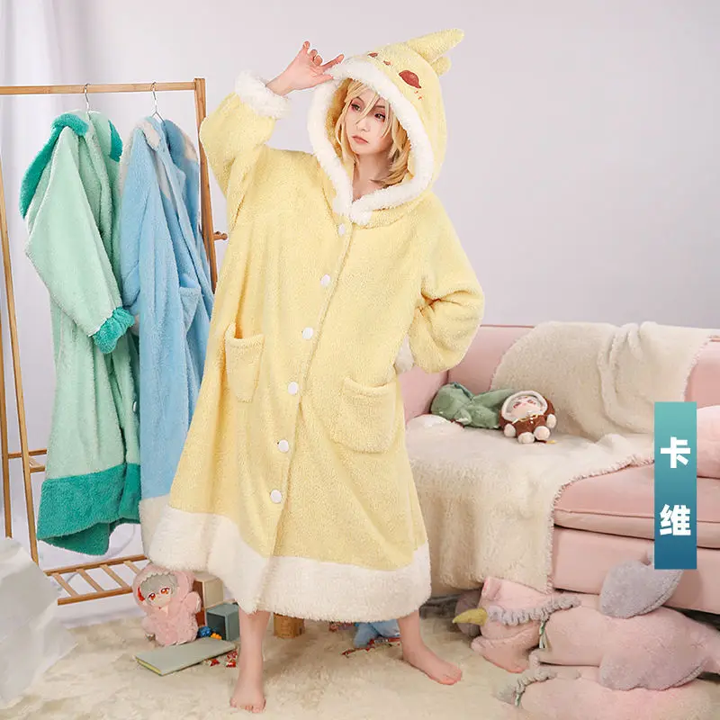 طقم بيجامات أنيمي ، زي تنكري ، - مراجعة Cosplay Anime Yae Miko وسعره