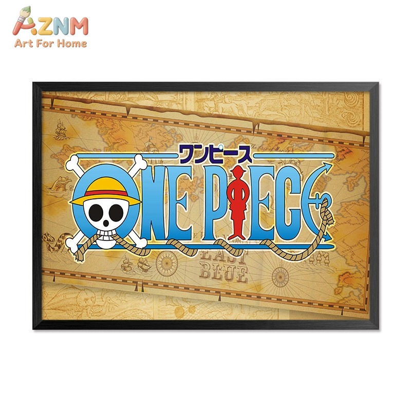 لوحة فنية جدارية من قماش كانفا - مراجعة One Piece Straw Hat وسعره