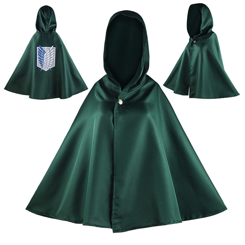 أزياء أنيمي ليفي أكرمان ميكاسا - مراجعة Attack Titan Cloak وسعره