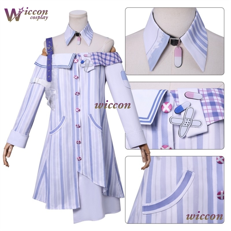 WuHu إنفينيتي نيكي تأثيري حلي  - مراجعة Anime Cosplay Ideas For Women وسعره
