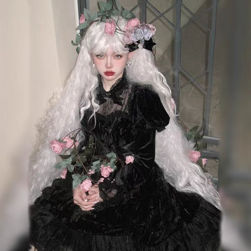 شعر مستعار أمامي طويل مموج ومج - مراجعة Anime Cosplay Realistic وسعره