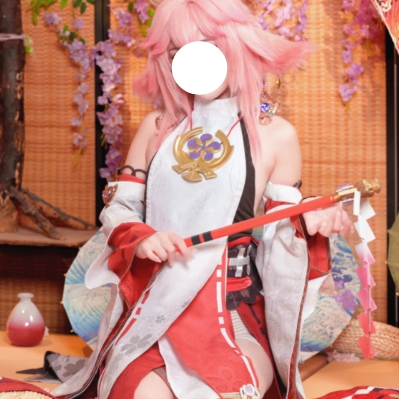 زي تنكري لشخصية يا ميكو من جين - مراجعة Cosplay Anime Yae Miko وسعره