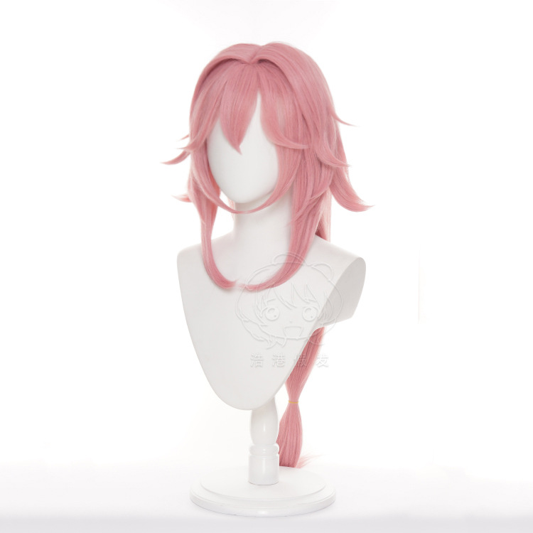 Genshin Impact Yae Miko شعر مس - مراجعة Cosplay Anime Yae Miko وسعره