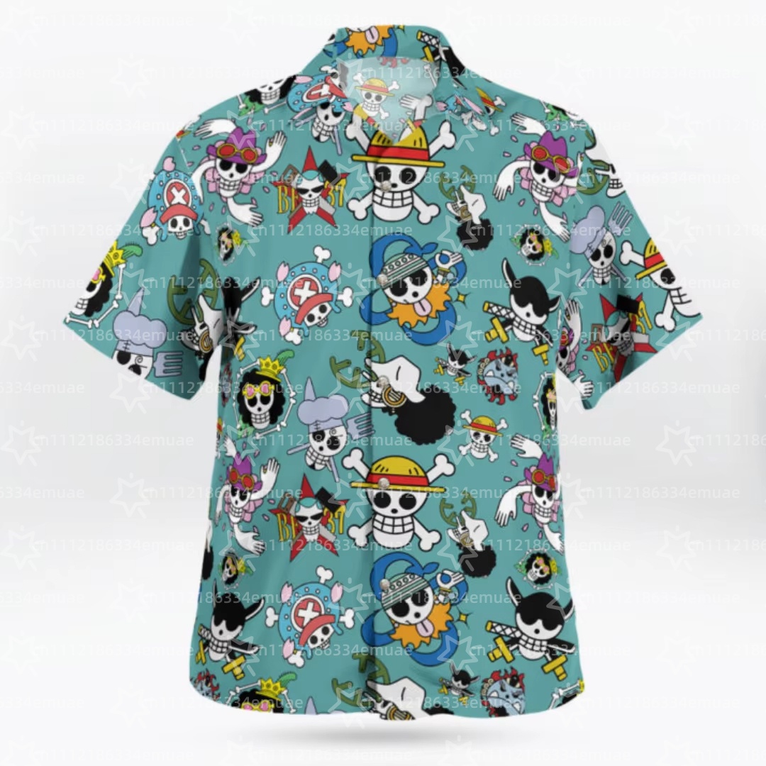 قميص هاواياني من Aloha Strawha - مراجعة One Piece Straw Hat وسعره