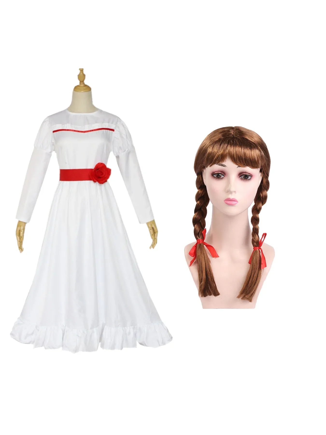 فستان تنكري نسائي بتصميم دمية  - مراجعة Anime Cosplay Realistic وسعره